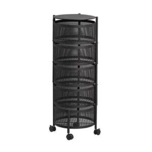 5-Layer Round Kitchen Rack