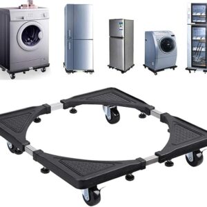 Multifunction Movable Washing Machine Base Fridge Stand