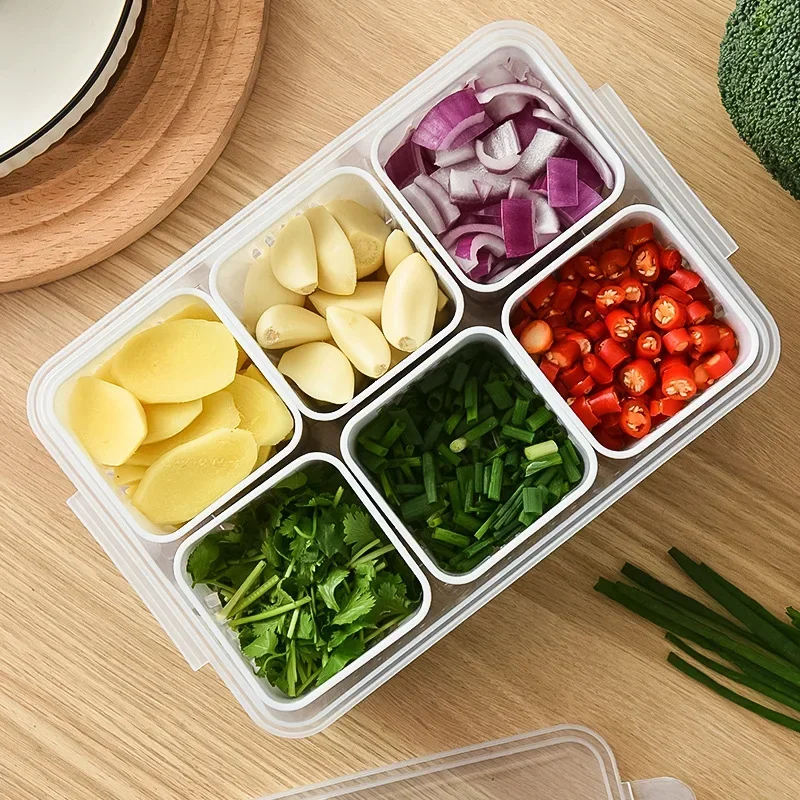 6-Grid Refrigerator Organizer Storage Box - KD095 - Image 6