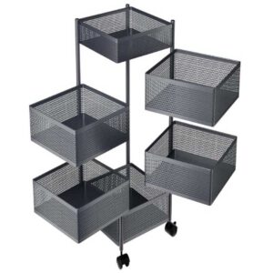 6-Layer Square Shape Kitchen Rack