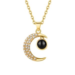 Women moon Necklace
